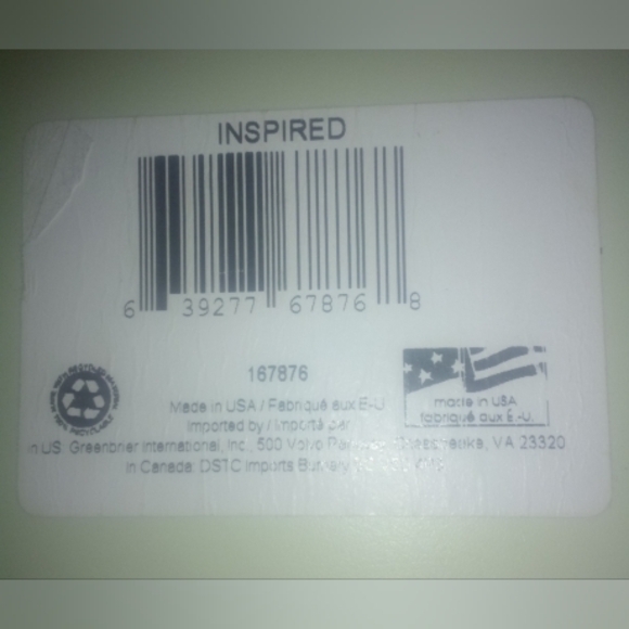 "Inspired" Live/Laugh/Love Damask Pattern Vinyl Geometric Placemats (4) - Picture 4 of 5